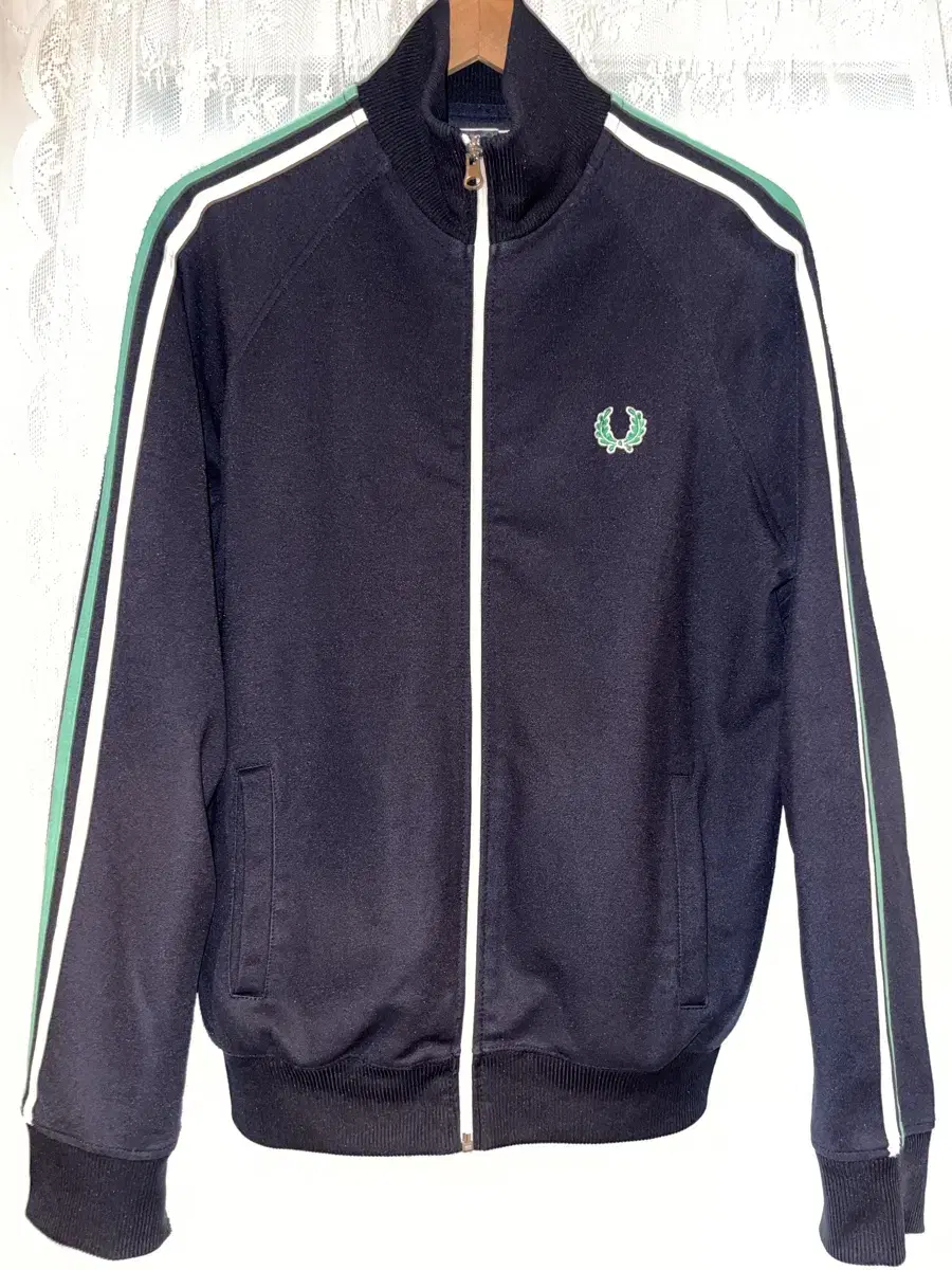 프레드 페리 80s Fred Perry Jersey Navy/Green